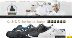 Desktop Screenshot of kochshop-online.de